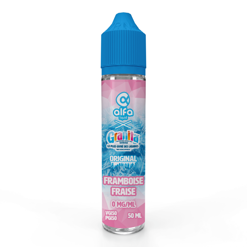 FRAMBOISE FRAISE - GRANITA 50ML (ALFALIQUID)