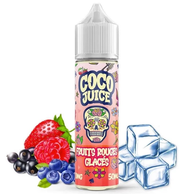 FRUITS ROUGES GLACÉS - COCO JUICE 50ML