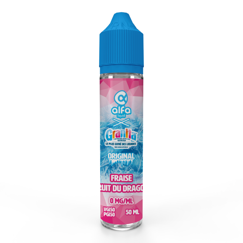 FRAISE FRUIT DU DRAGON - GRANITA 50ML (ALFALIQUID)
