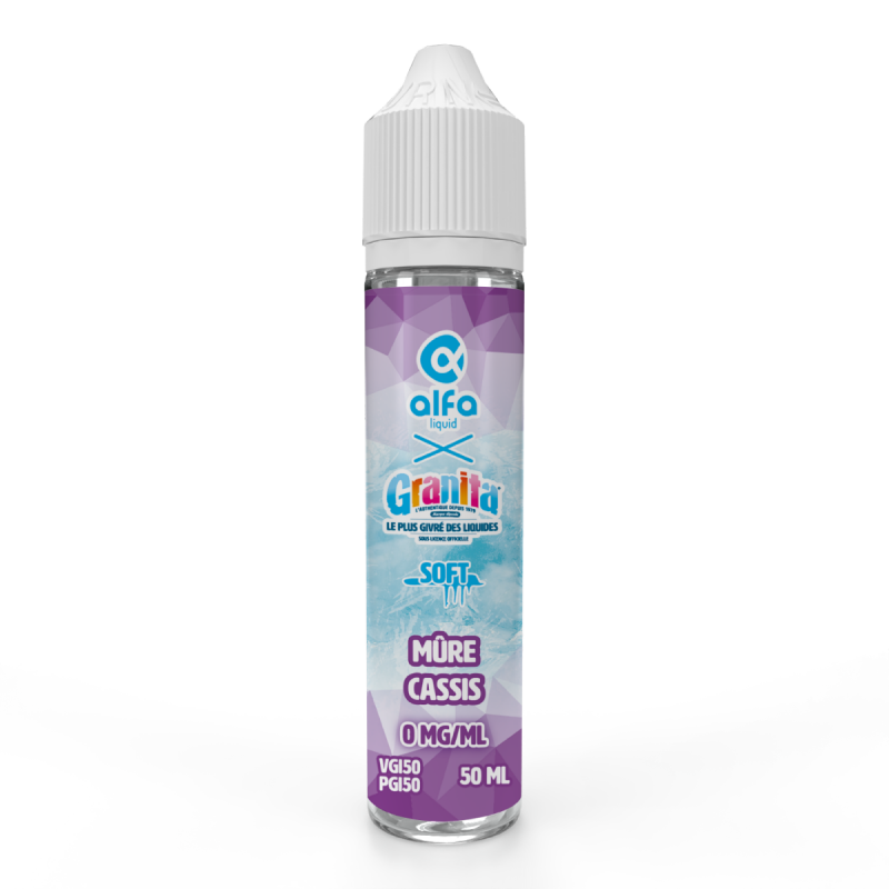 MÛRE CASSIS - GRANITA 50ML (ALFALIQUID)
