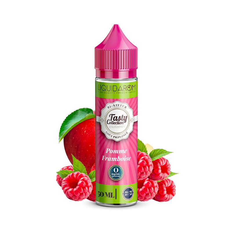 POMME FRAMBOISE - TASTY COLLECTION 50ML (LIQUIDAROM)