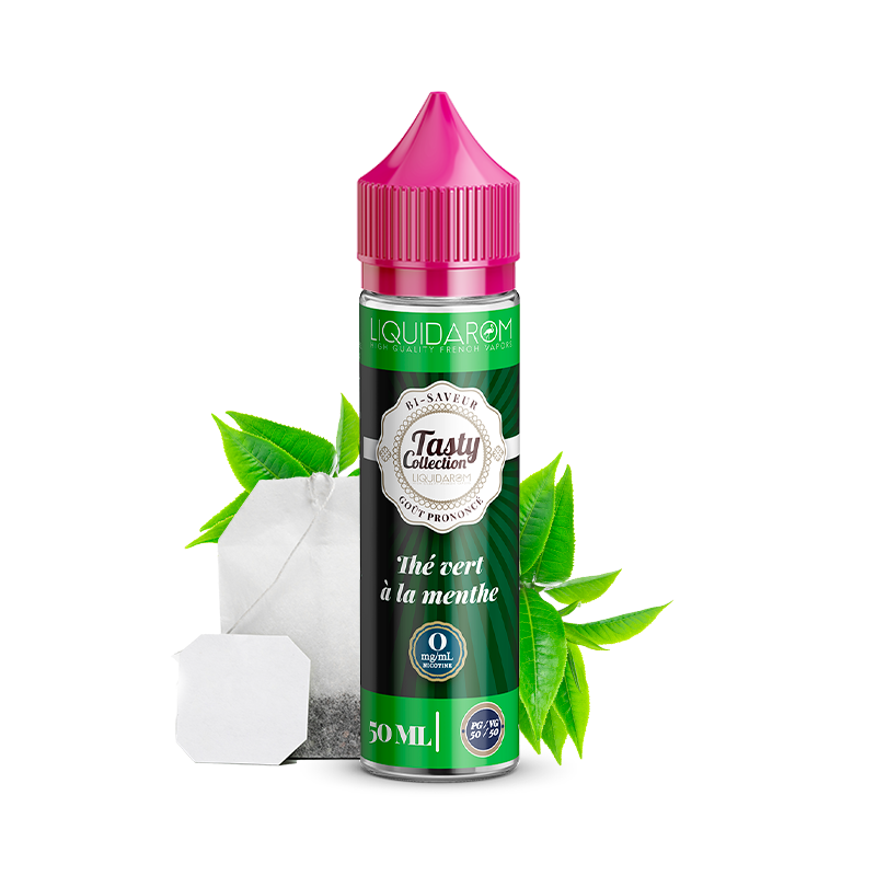 THÉ VERT A LA MENTHE - TASTY COLLECTION 50ML (LIQUIDAROM)