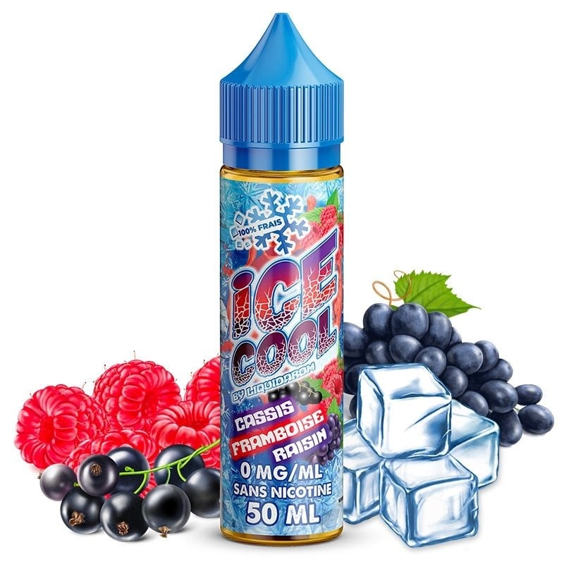 CASSIS FRAMBOISE RAISIN - ICE COOL 50ML