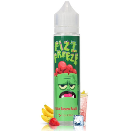 FRAISE BANANE RAISIN - LIQUIDEO 'Fizz & Freeze' 50ML