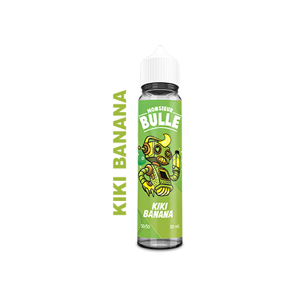 KIKI BANANA - LIQUIDEO 'Monsieur Bulle' 50ML