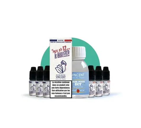 PACK DIY 100ML 12MG/ML (50/50) - VINCENT DANS LES VAPES