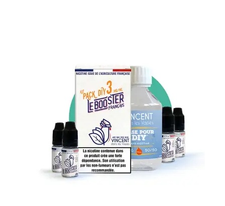 PACK DIY 210ML 3MG/ML (50/50) - VINCENT DANS LES VAPES