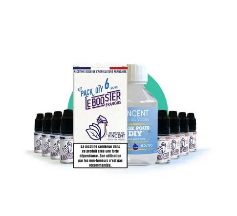 PACK DIY 210ML 6MG/ML (50/50) - VINCENT DANS LES VAPES