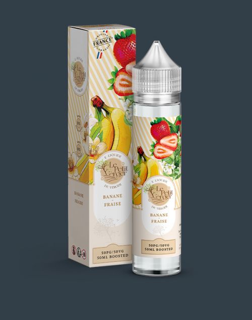 BANANE FRAISE - LE PETIT VERGER 50ML