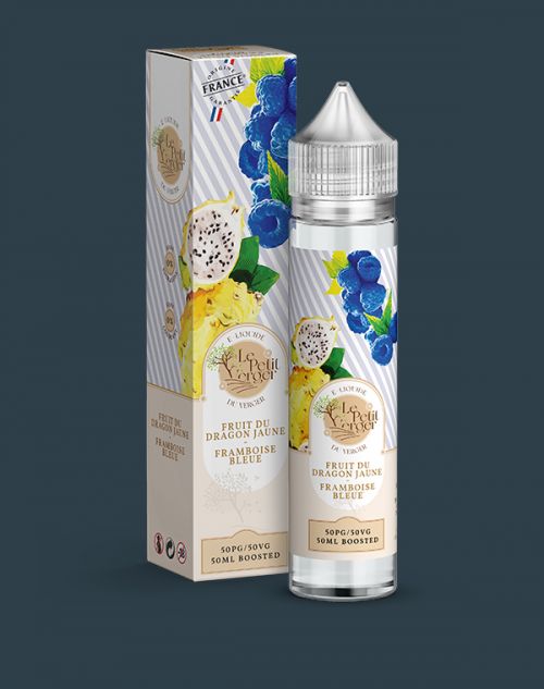 FRUIT DU DRAGON JAUNE FRAMBOISE BLEUE - LE PETIT VERGER 50ML