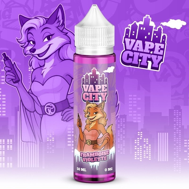 FRAMBOISE-VIOLETTE - VAPE CITY 50ML