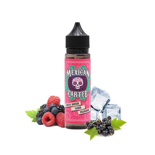 FRUITS ROUGES CASSIS FRAMBOISE - MEXICAN CARTEL 50ML