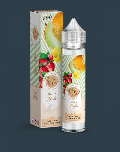MELON FRAISE DES BOIS - LE PETIT VERGER 50ML