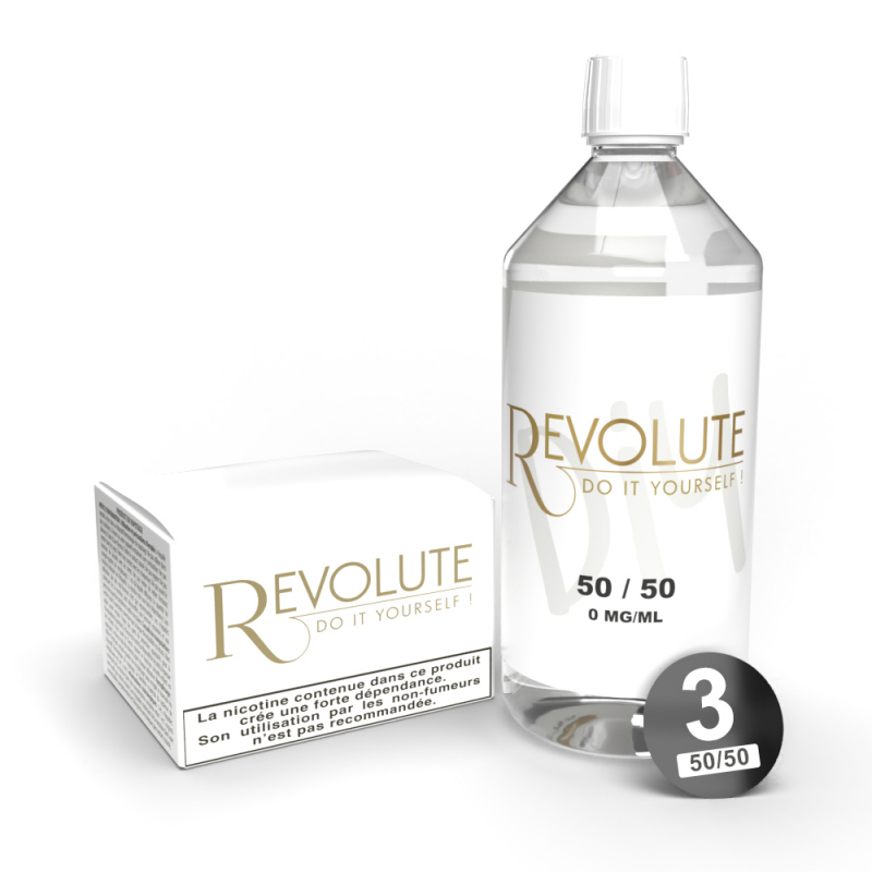 PACK DIY 1L 3MG/ML (50/50) - REVOLUTE