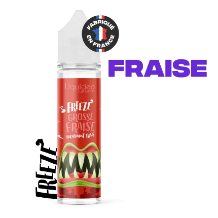 FREEZE GROSSE FRAISE - LIQUIDEO 'Freeze' 50ML